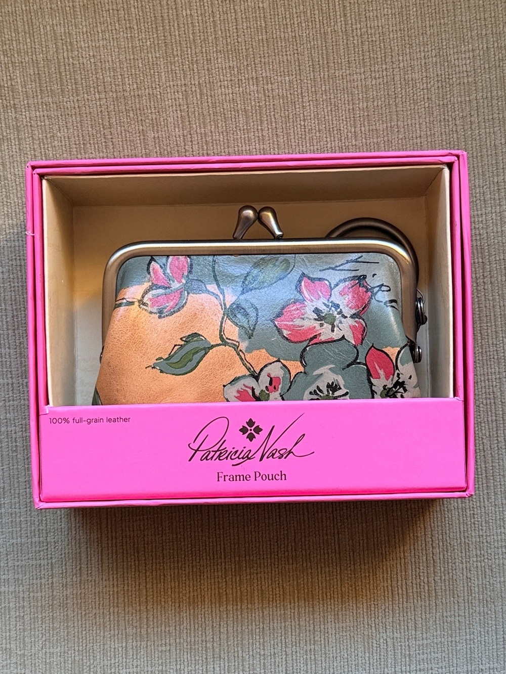 PATRICIA NASH Leather Borse Coin Purse Beautiful Girl NWT